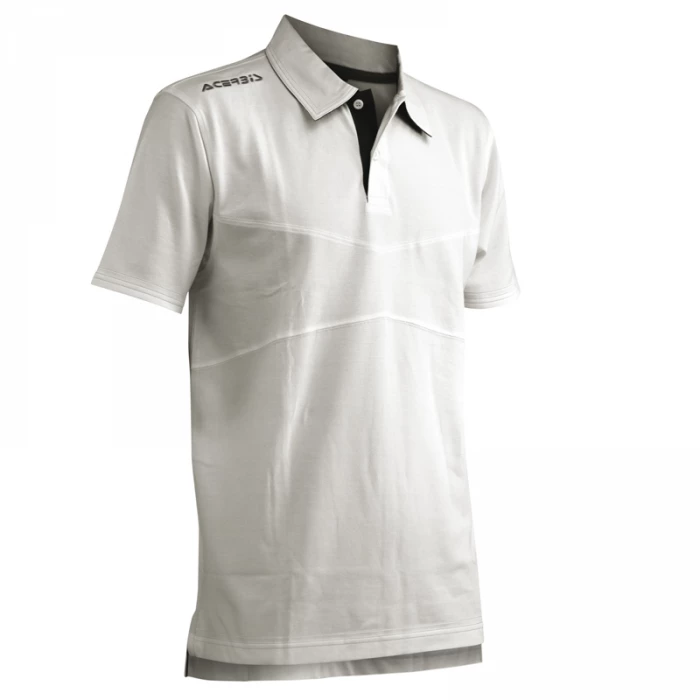 Acerbis - Polo Jersey Bianca MC